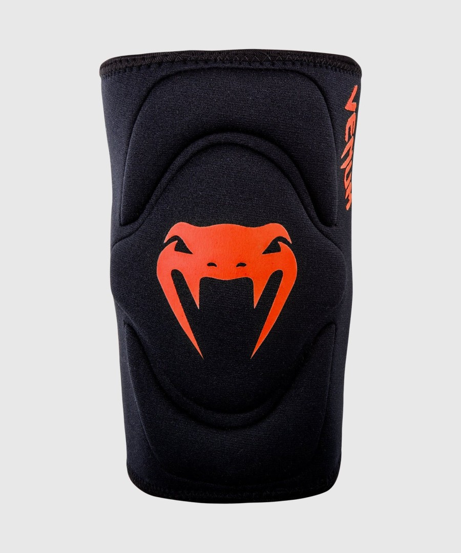 venum kontact knee pads - pair - blackred