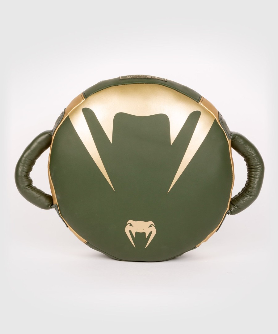 venum pro boxing round punch shield - khakigold