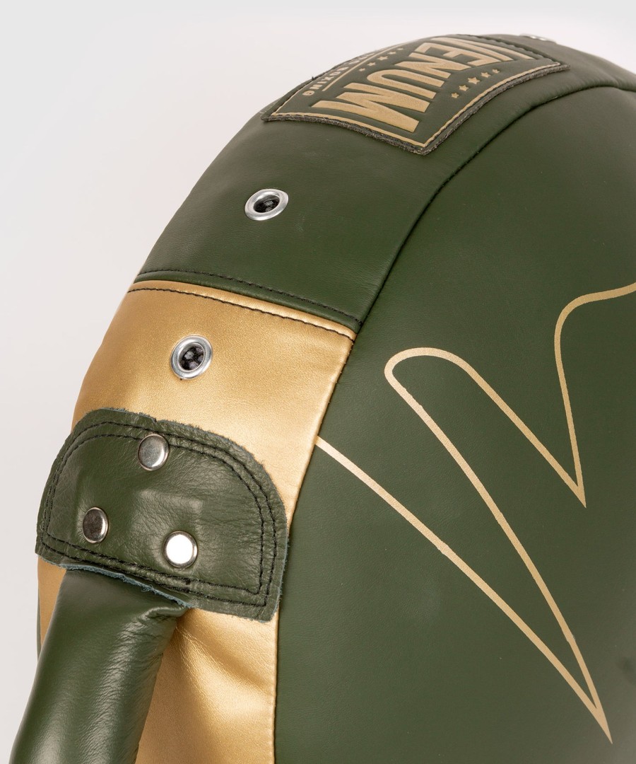 venum pro boxing round punch shield - khakigold