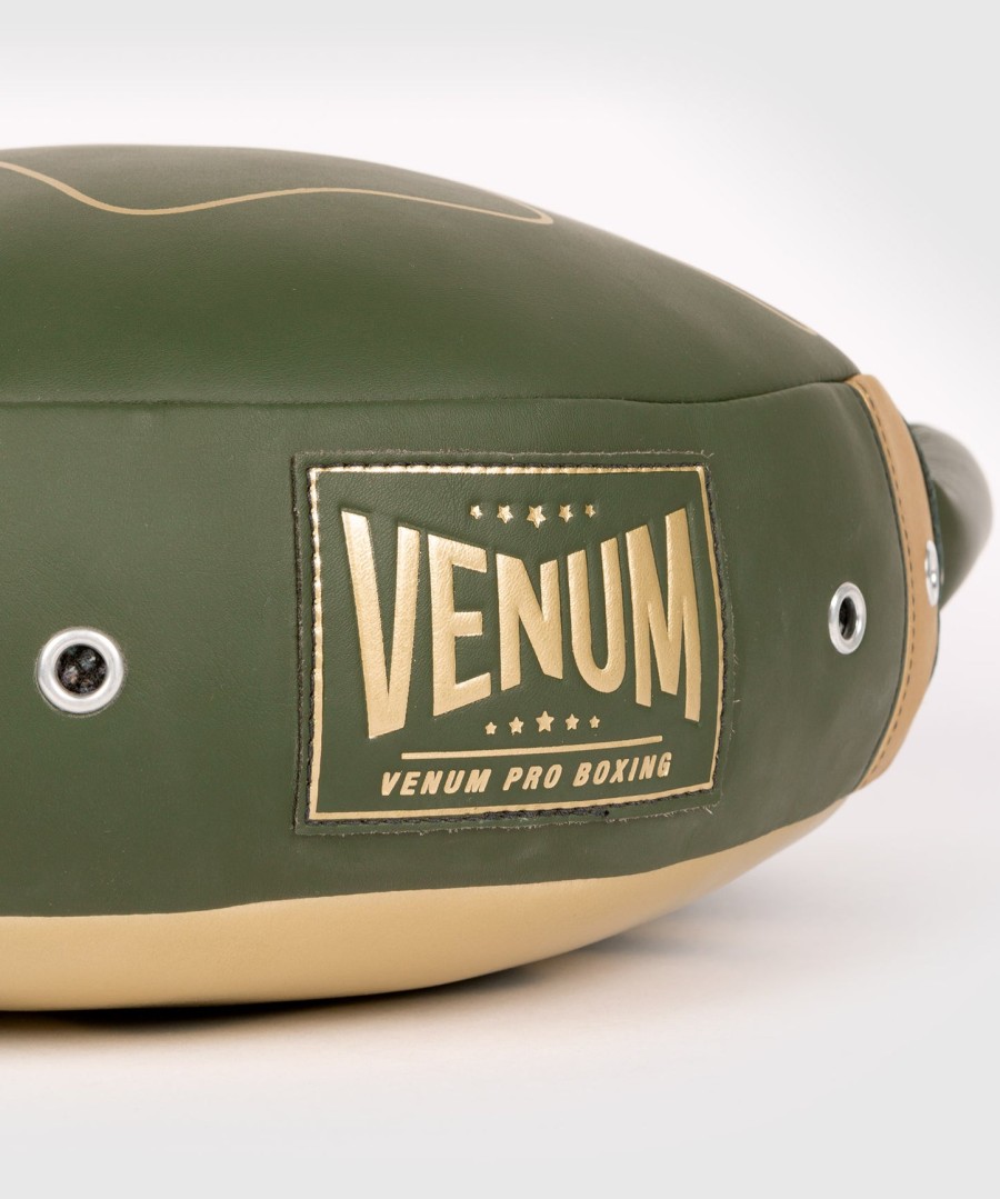 venum pro boxing round punch shield - khakigold