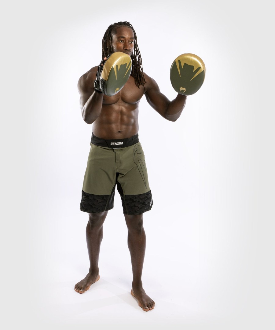 venum pro boxing big punch mitts pair - khakigold