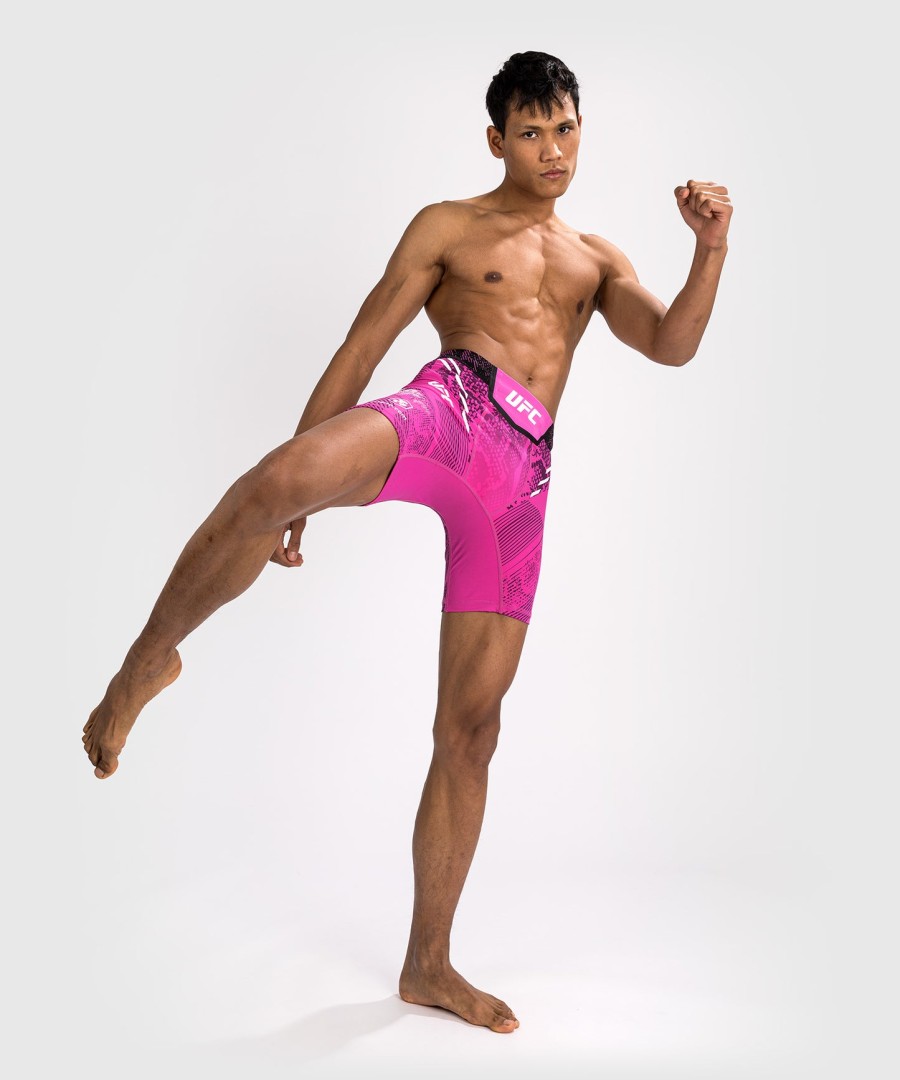 men ufc unrivaled by venum pink authentic fight night vale tudo short