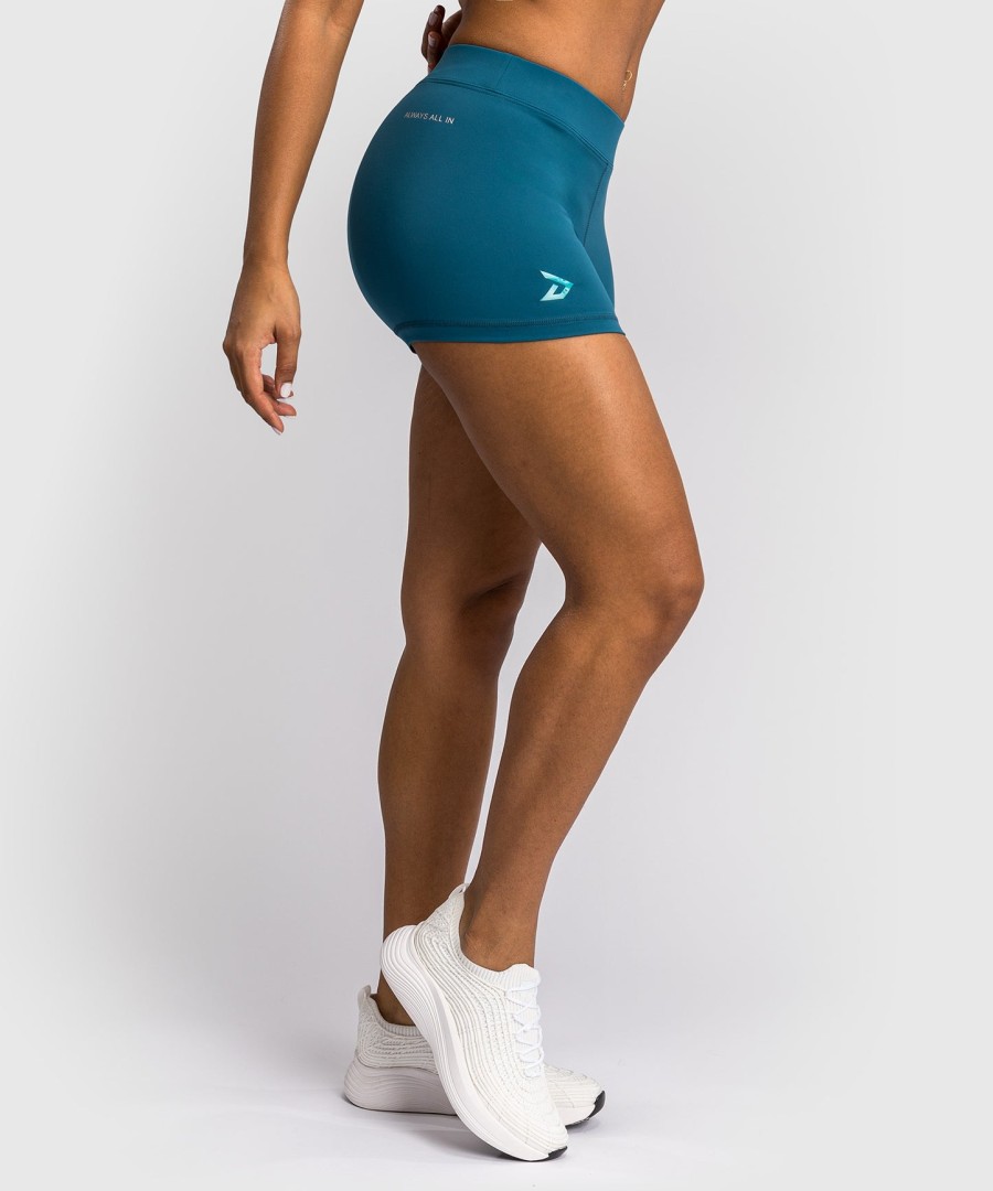 venum x demi women vale tudo shorts - azur blue