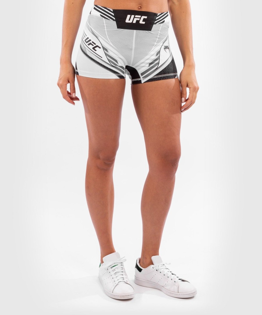 ufc venum authentic fight night women vale tudo shorts - short fit - white