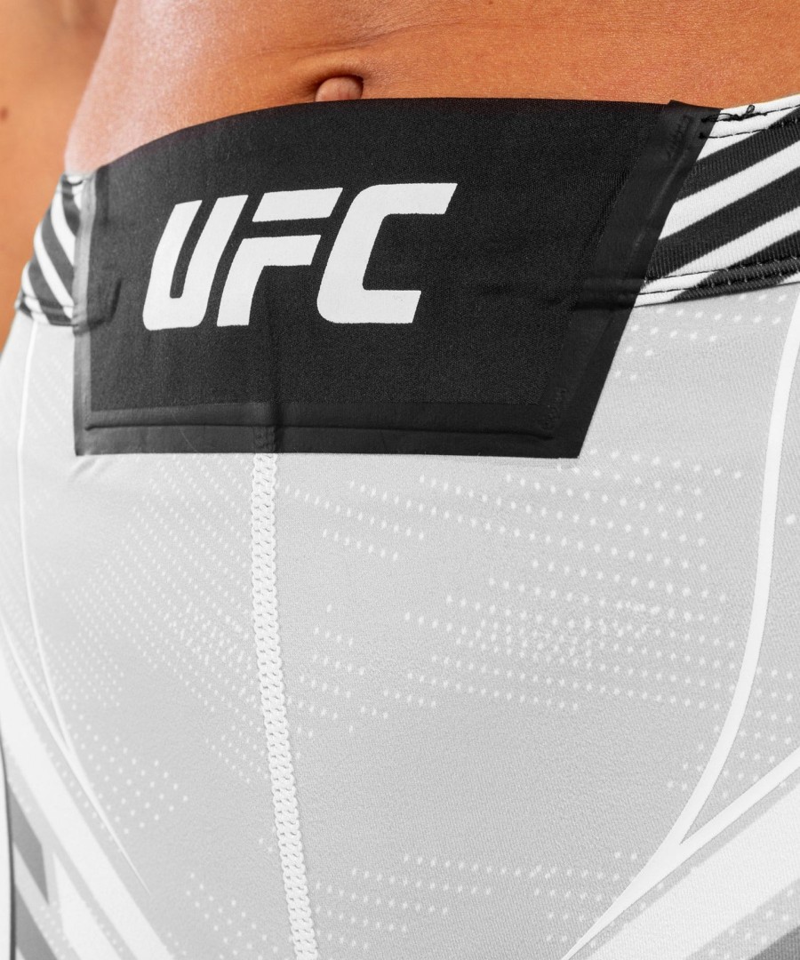 ufc venum authentic fight night women vale tudo shorts - short fit - white