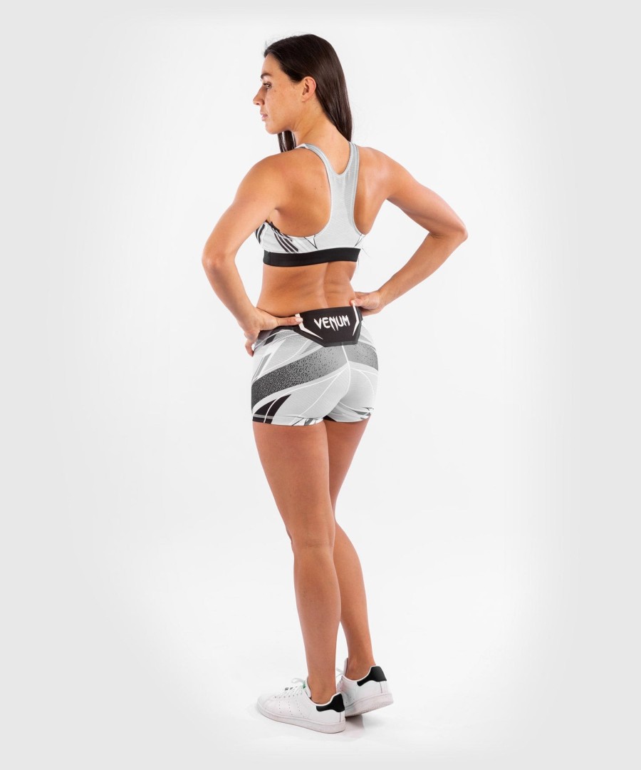 ufc venum authentic fight night women vale tudo shorts - short fit - white