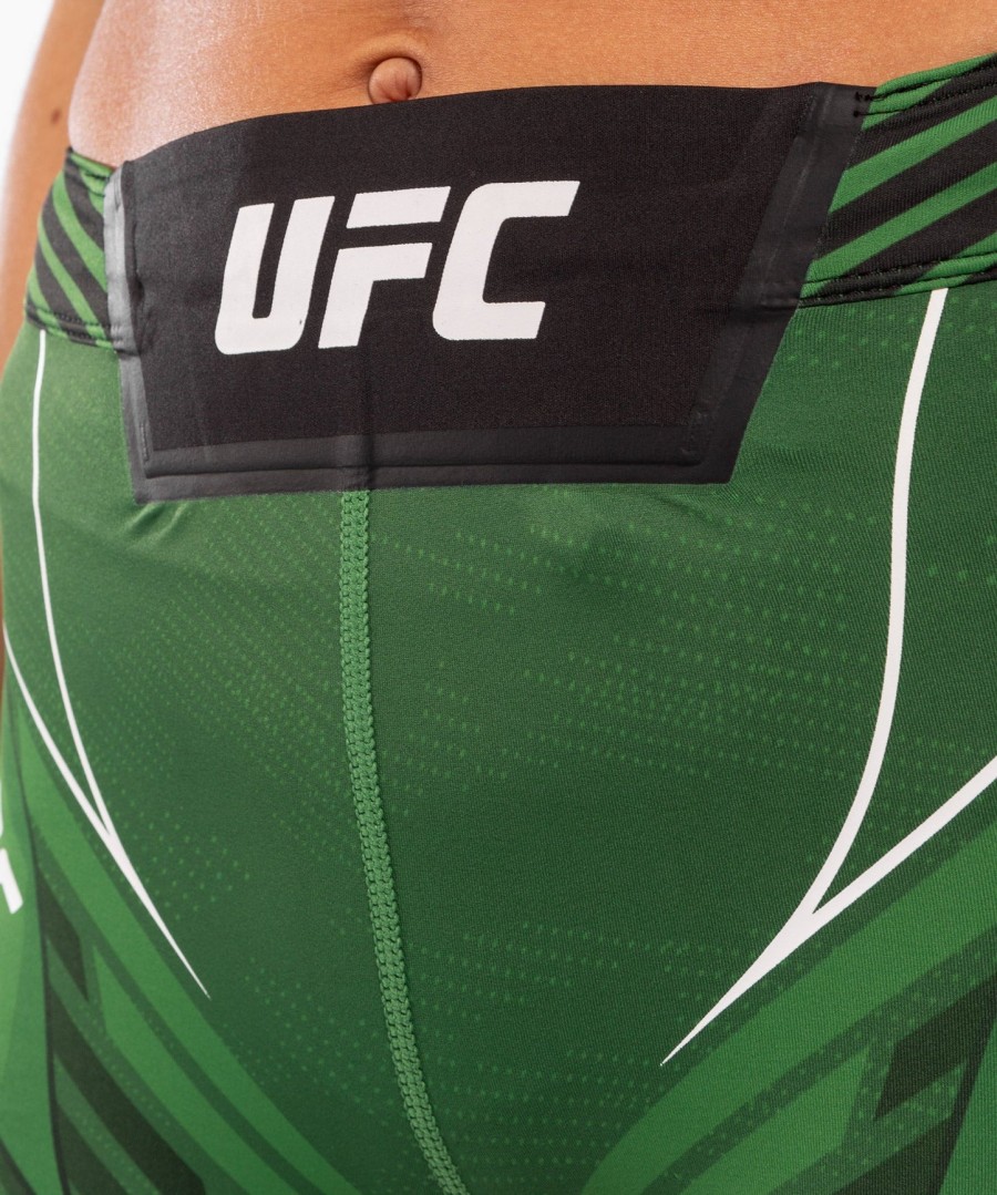 ufc venum authentic fight night women vale tudo shorts - short fit - green