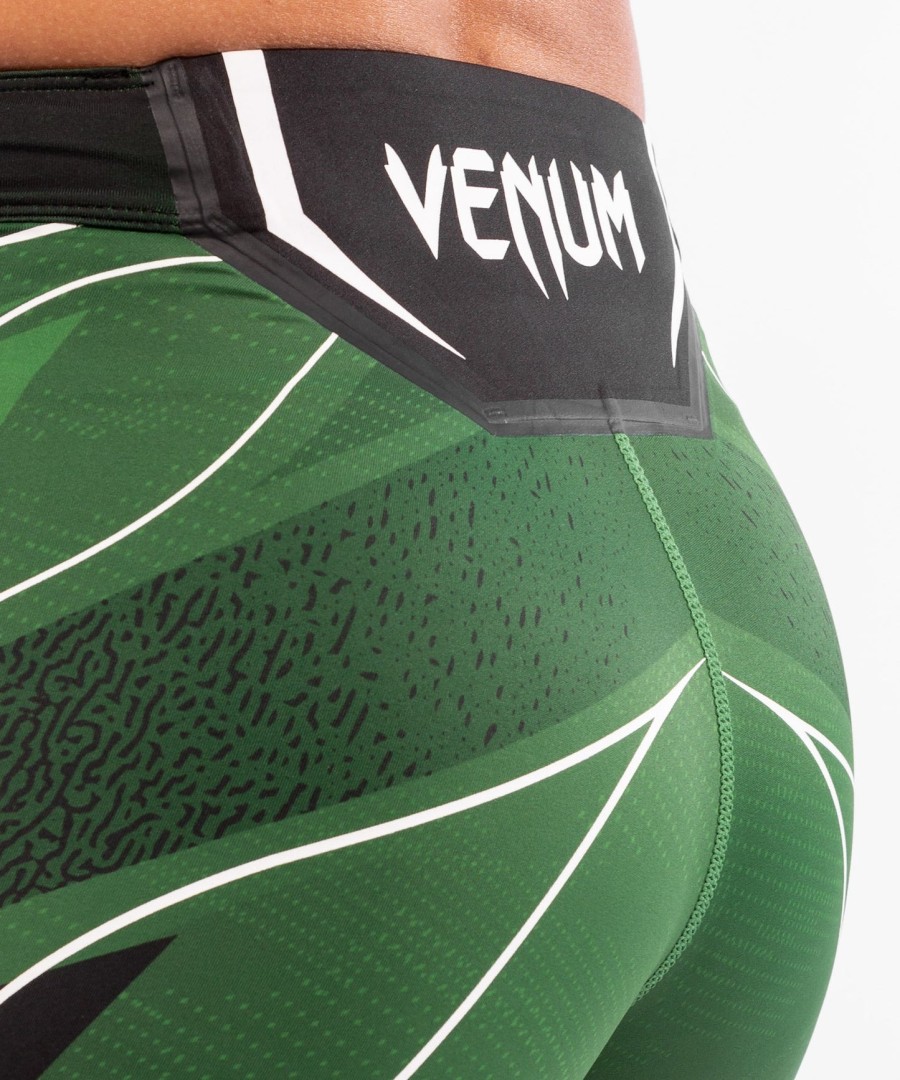 ufc venum authentic fight night women vale tudo shorts - short fit - green