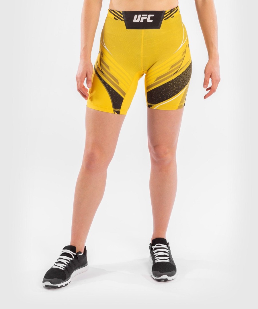 ufc venum authentic fight night women vale tudo shorts - long fit - yellow