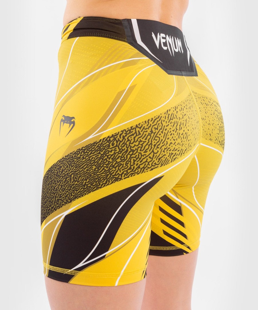 ufc venum authentic fight night women vale tudo shorts - long fit - yellow