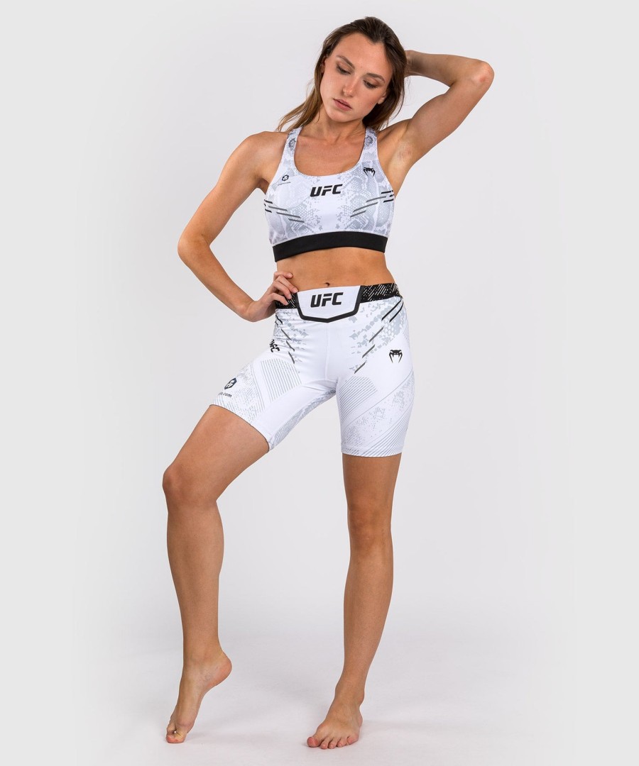 ufc adrenaline by venum authentic fight night women vale tudo short - long fit - white