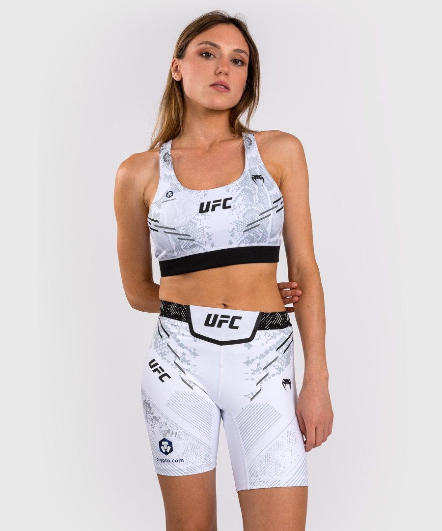 ufc adrenaline by venum authentic fight night women vale tudo short - long fit - white