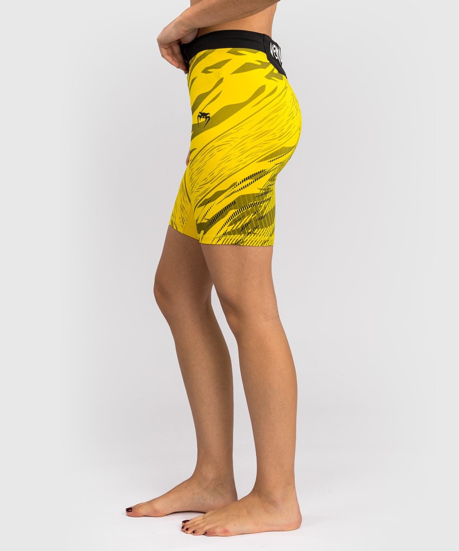 ufc fusion by venum authentic fight night women vale tudo short - long fit - yellow