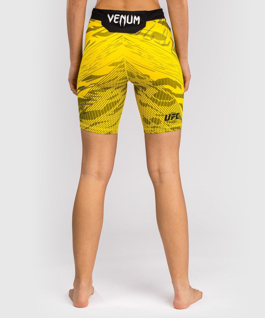 ufc fusion by venum authentic fight night women vale tudo short - long fit - yellow