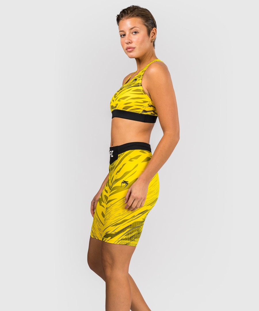 ufc fusion by venum authentic fight night women vale tudo short - long fit - yellow