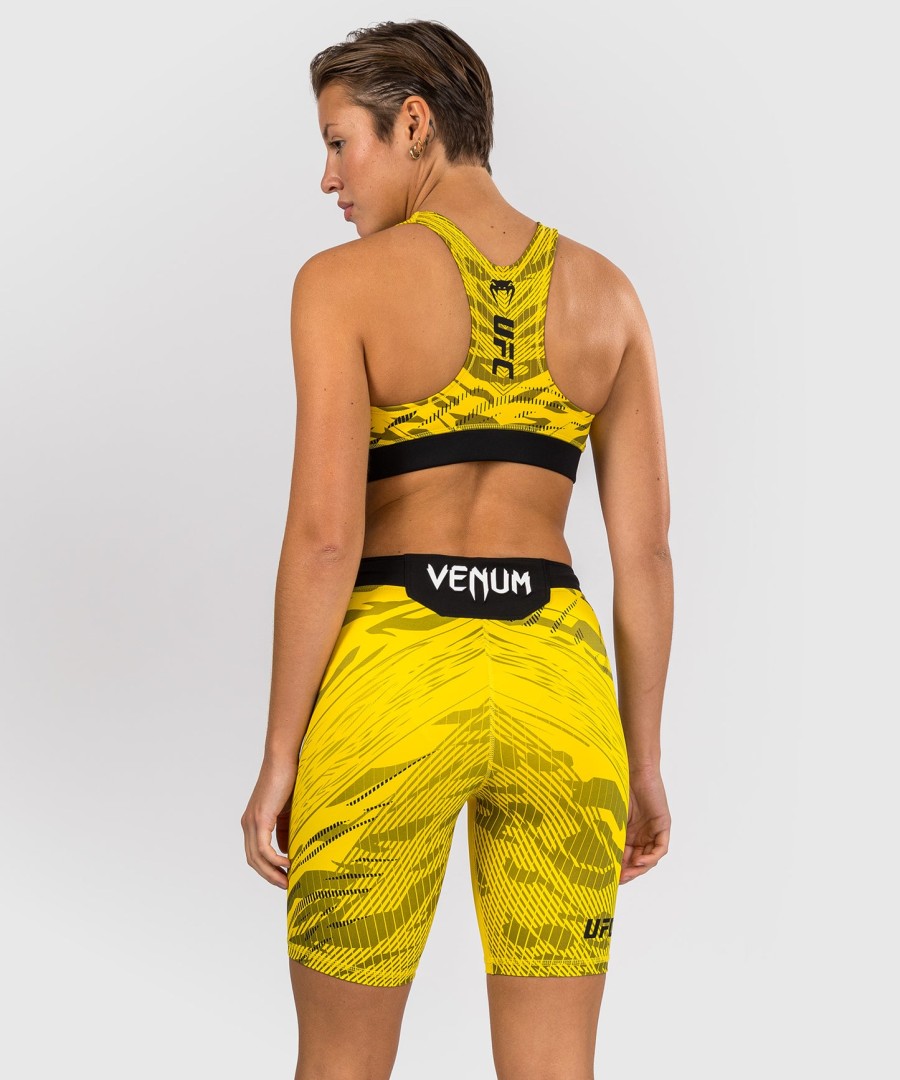 ufc fusion by venum authentic fight night women vale tudo short - long fit - yellow