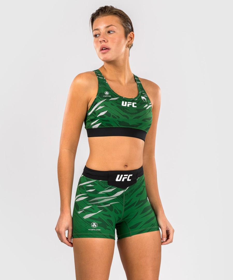 ufc fusion by venum authentic fight night women vale tudo short - short fit - green