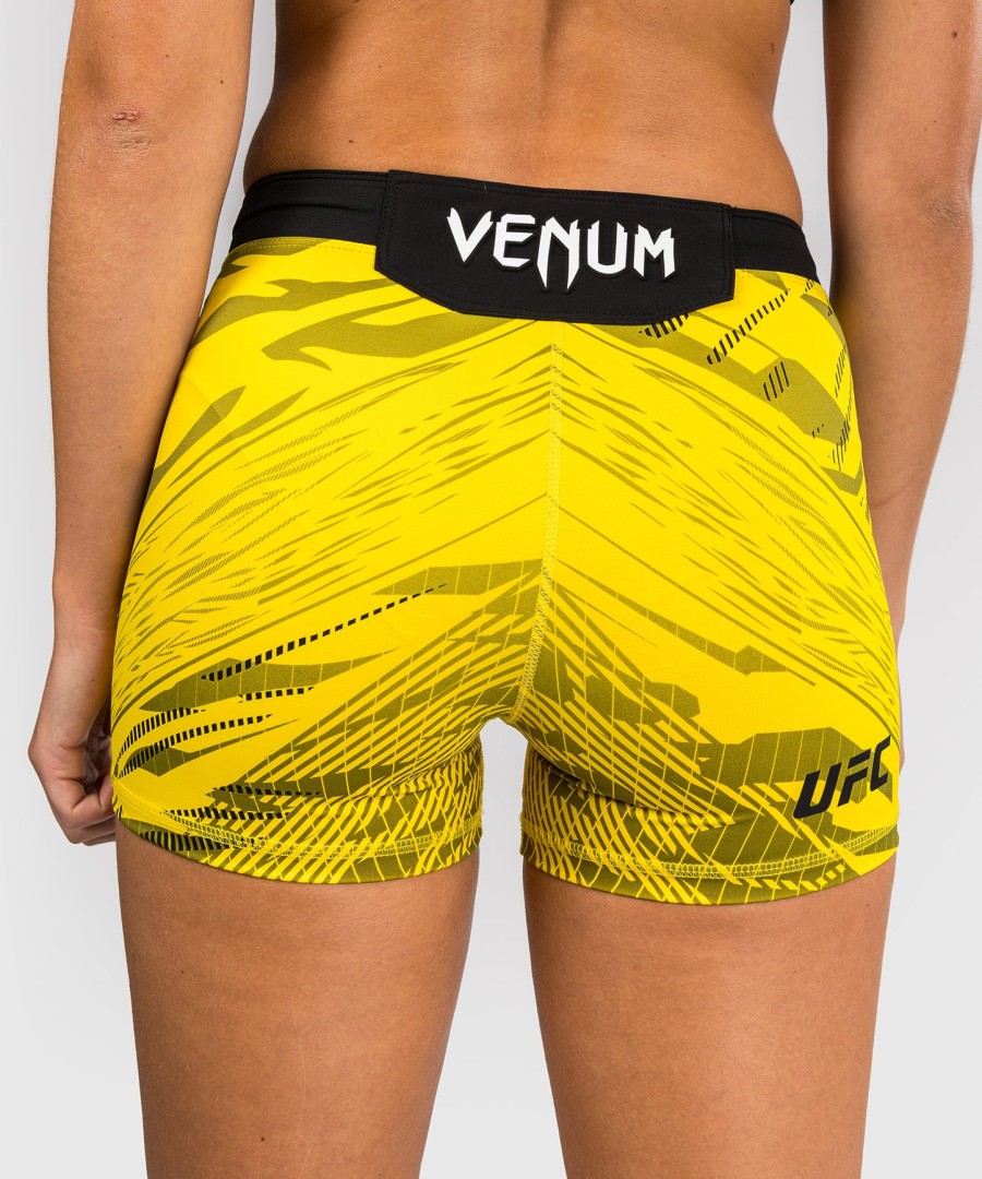 ufc fusion by venum authentic fight night women vale tudo short - short fit - yellow