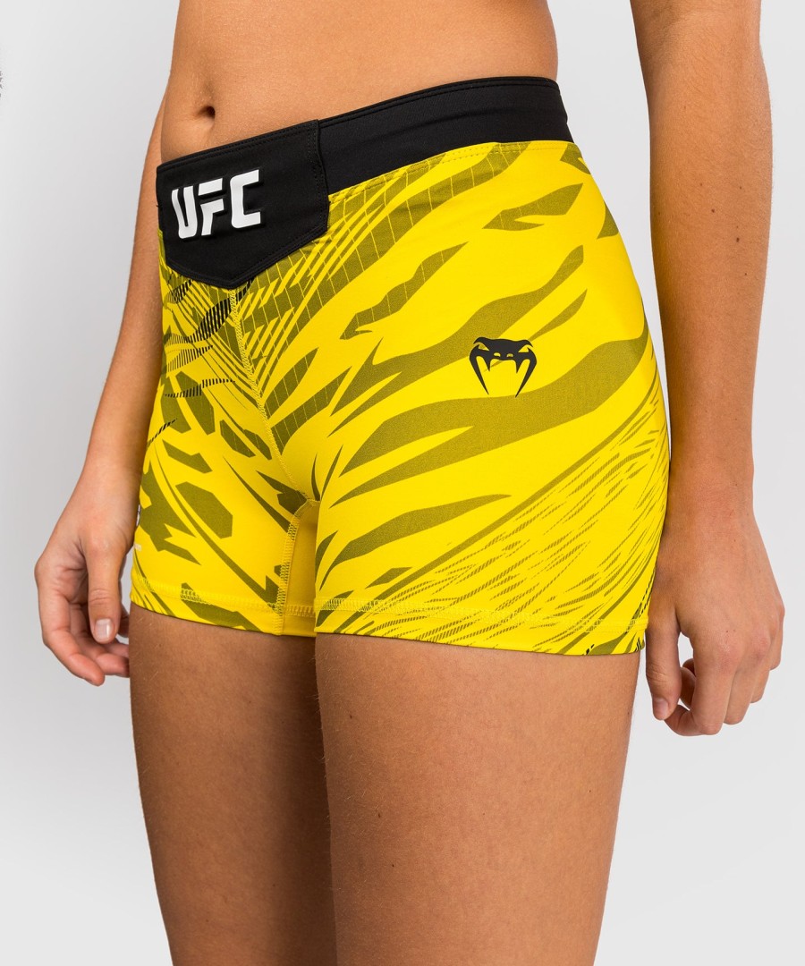 ufc fusion by venum authentic fight night women vale tudo short - short fit - yellow