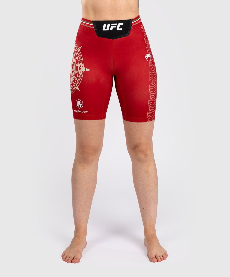 noche ufc by venum authentic fight night women vale tudo short - long fit - red
