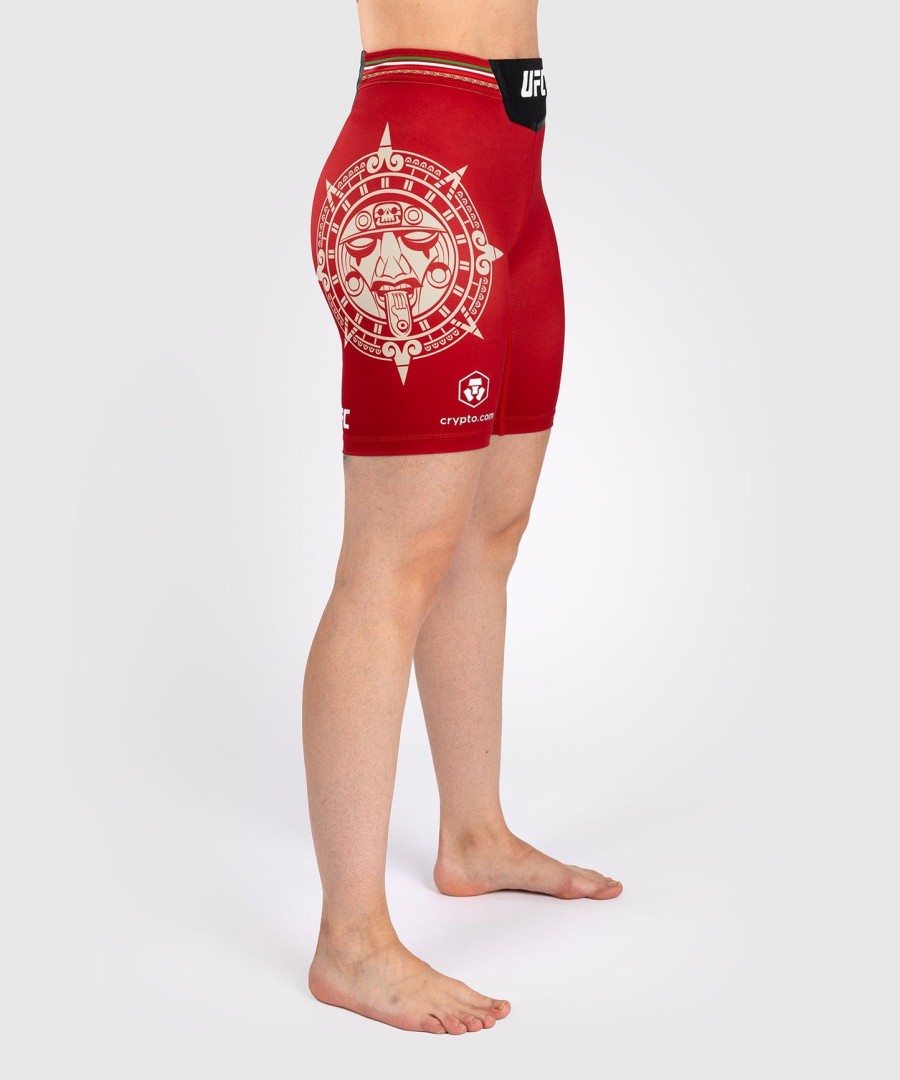 noche ufc by venum authentic fight night women vale tudo short - long fit - red