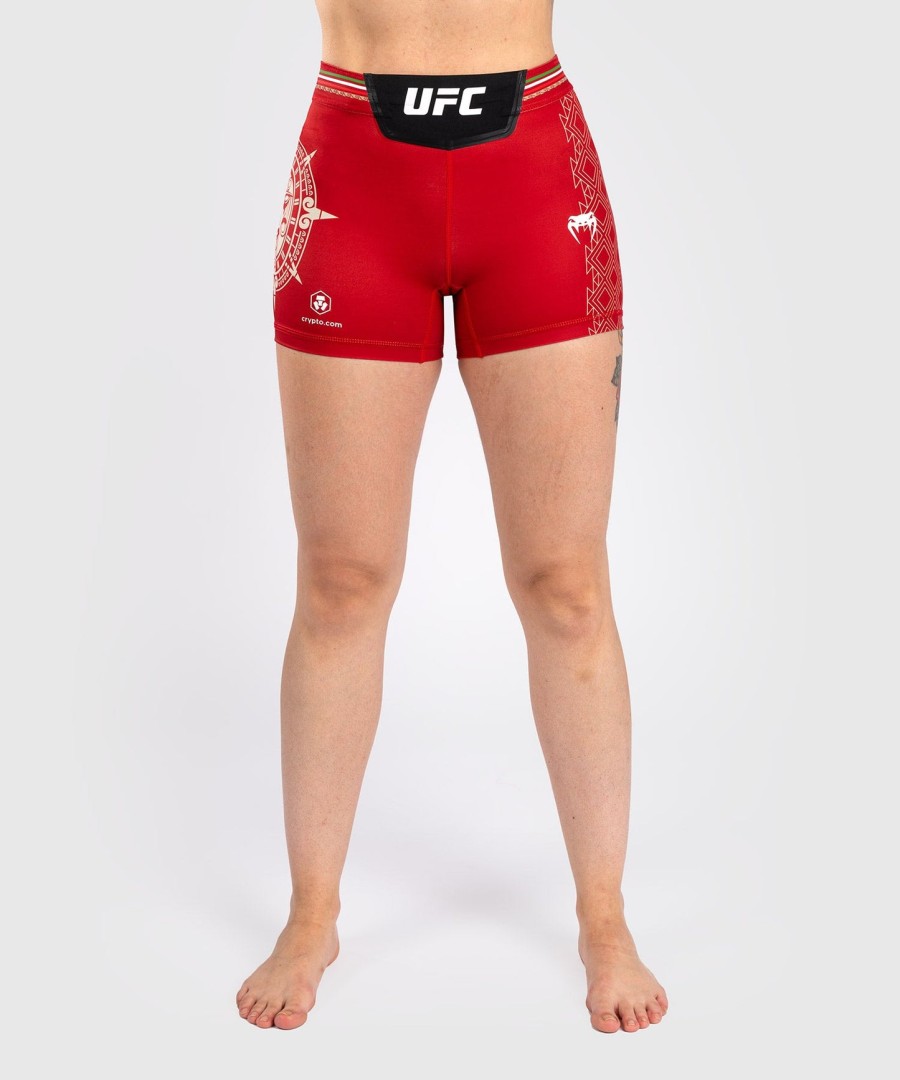 noche ufc by venum authentic fight night women vale tudo short - short fit - red