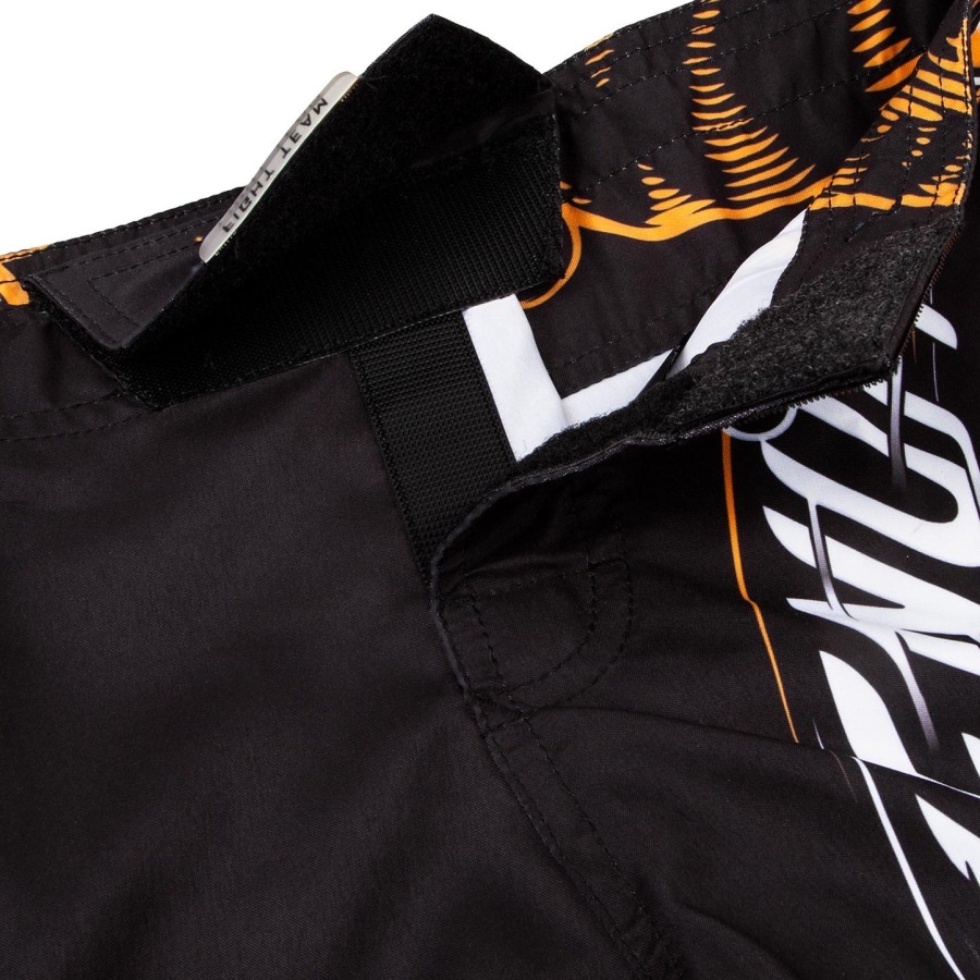 venum tiger king kids fightshorts - black