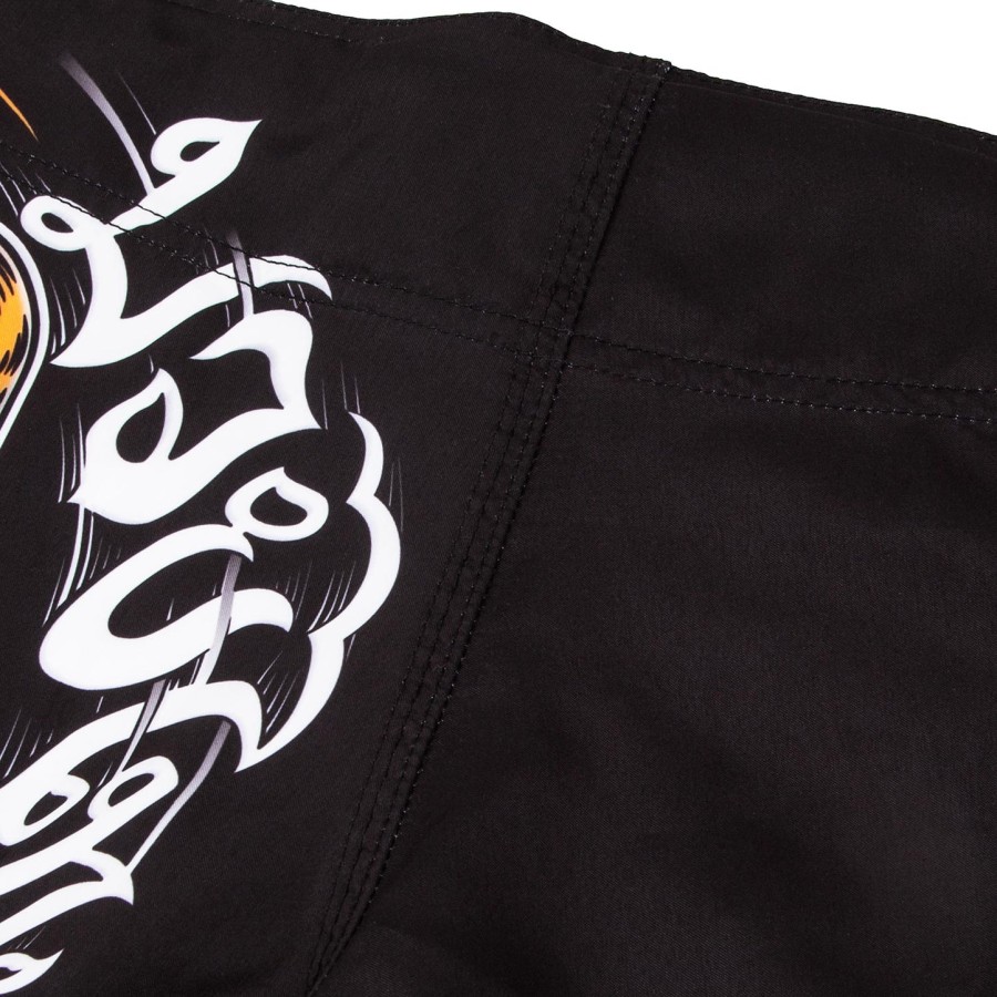 venum tiger king kids fightshorts - black