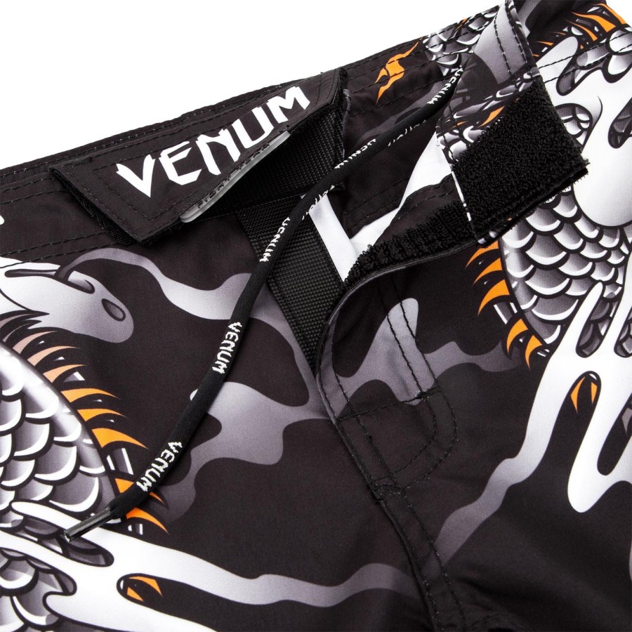 venum dragon flight kids fightshorts - blackwhite