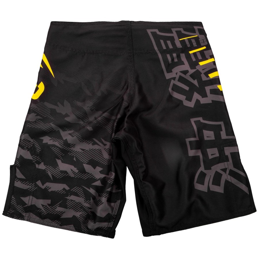 venum okinawa 2.0 kids fightshorts - blackyellow - exclusive