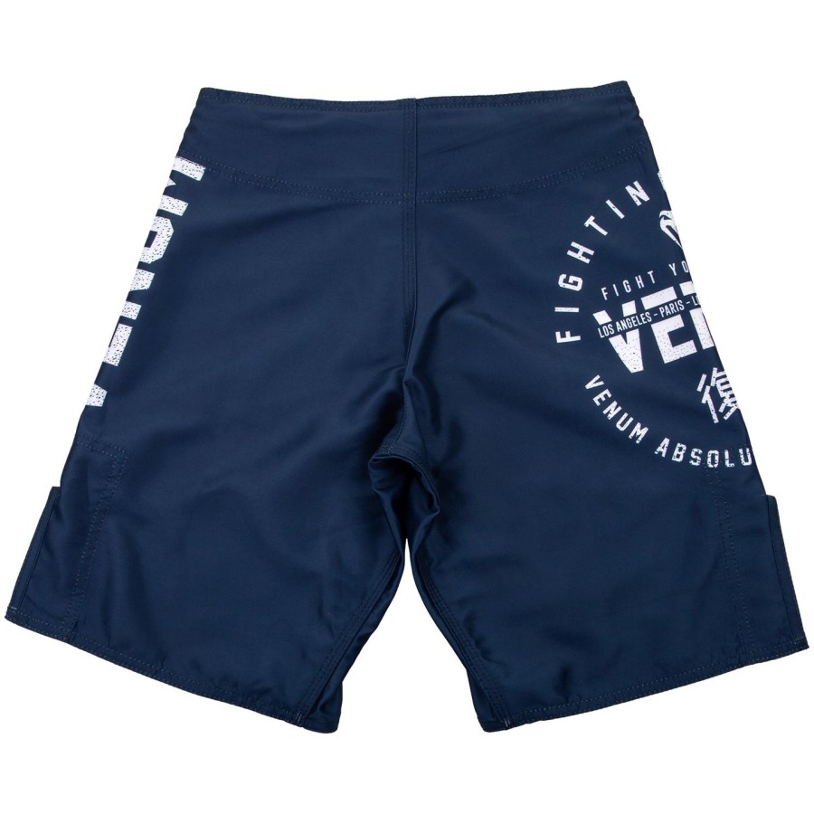 venum signature kids fightshorts - navy blue
