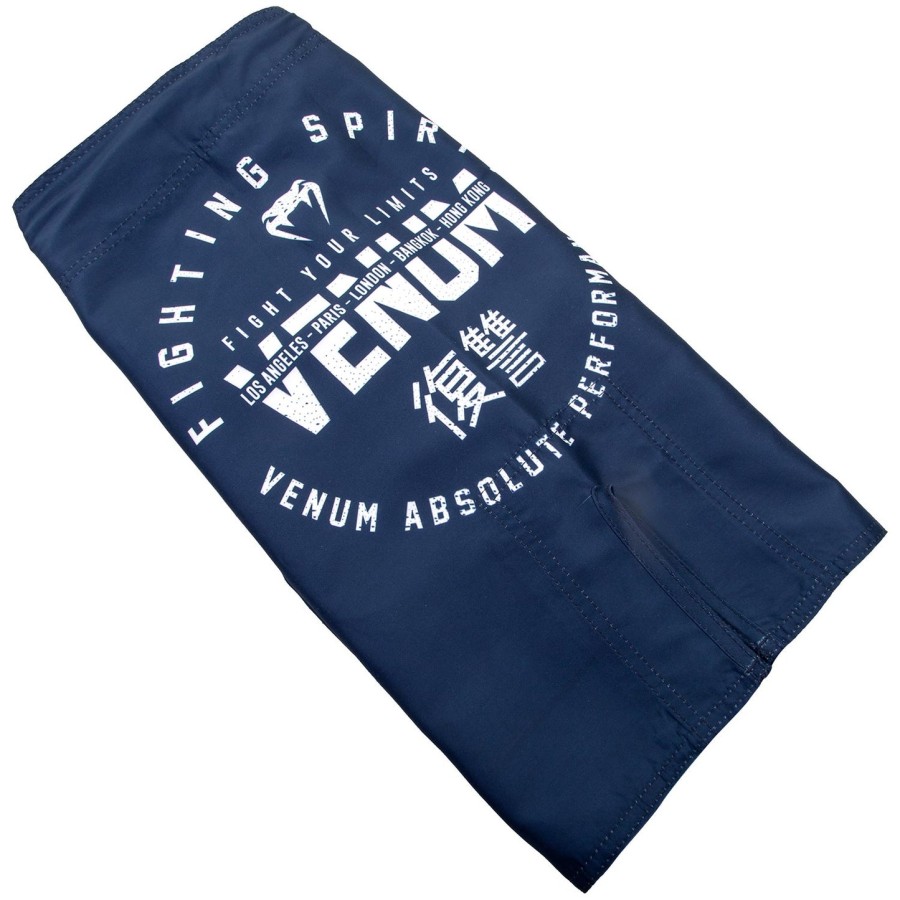 venum signature kids fightshorts - navy blue