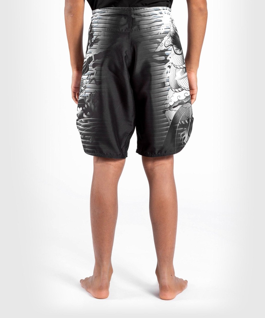 venum ykz21 kids fightshorts – blackwhite