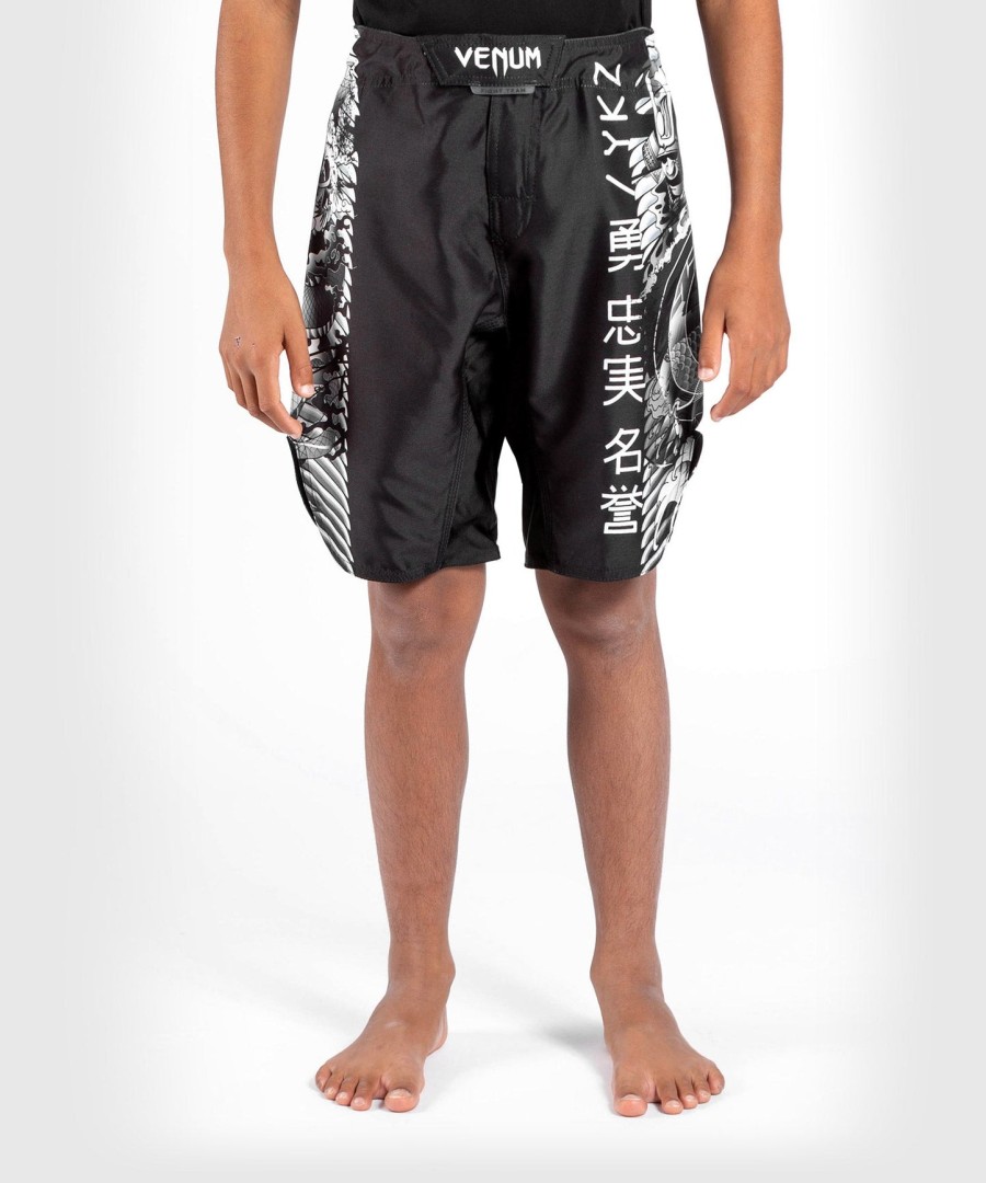 venum ykz21 kids fightshorts – blackwhite