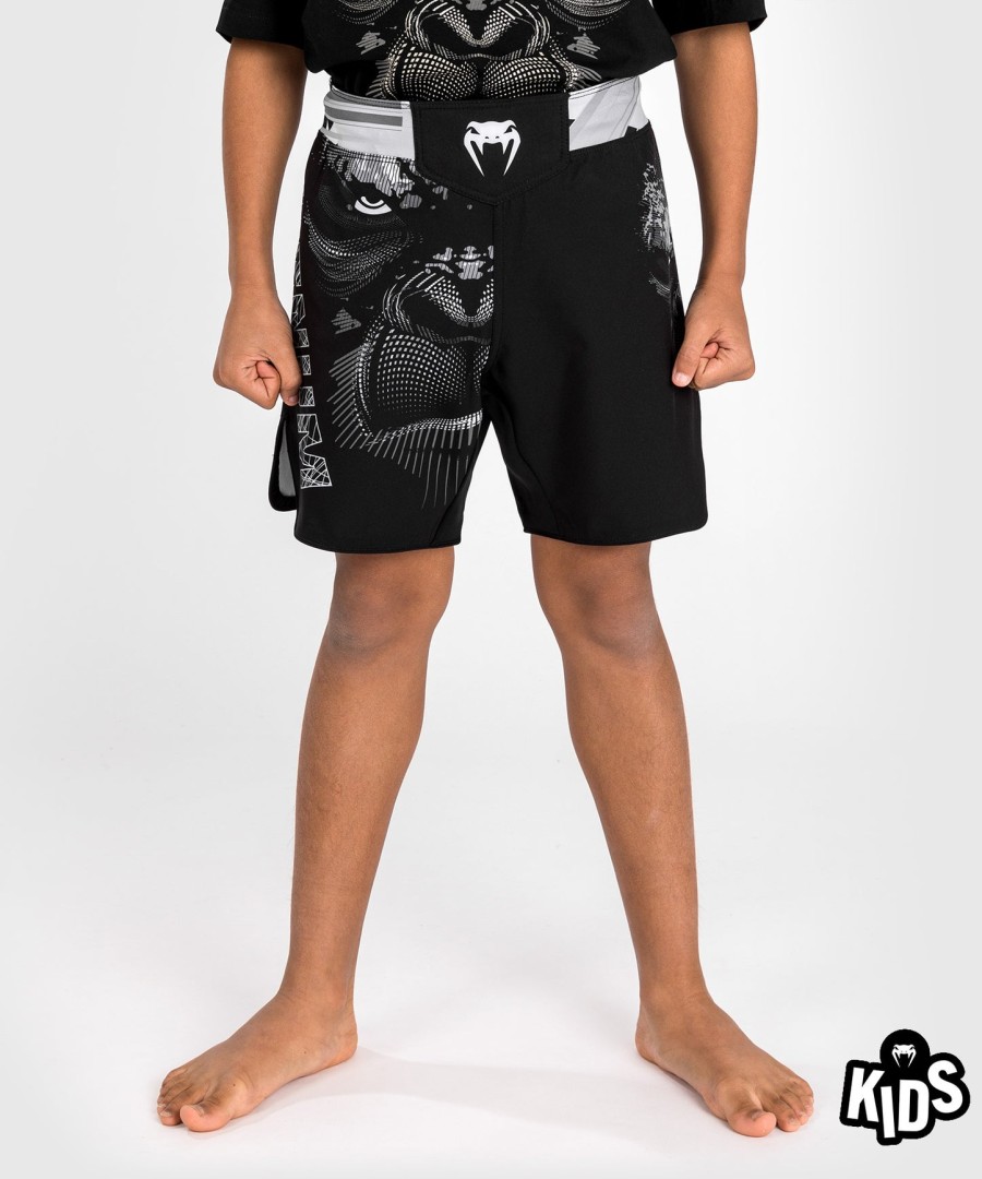 venum gorilla jungle kids fightshorts - blackwhite