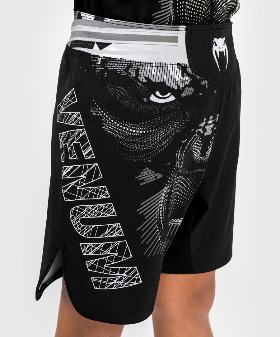 venum gorilla jungle kids fightshorts - blackwhite
