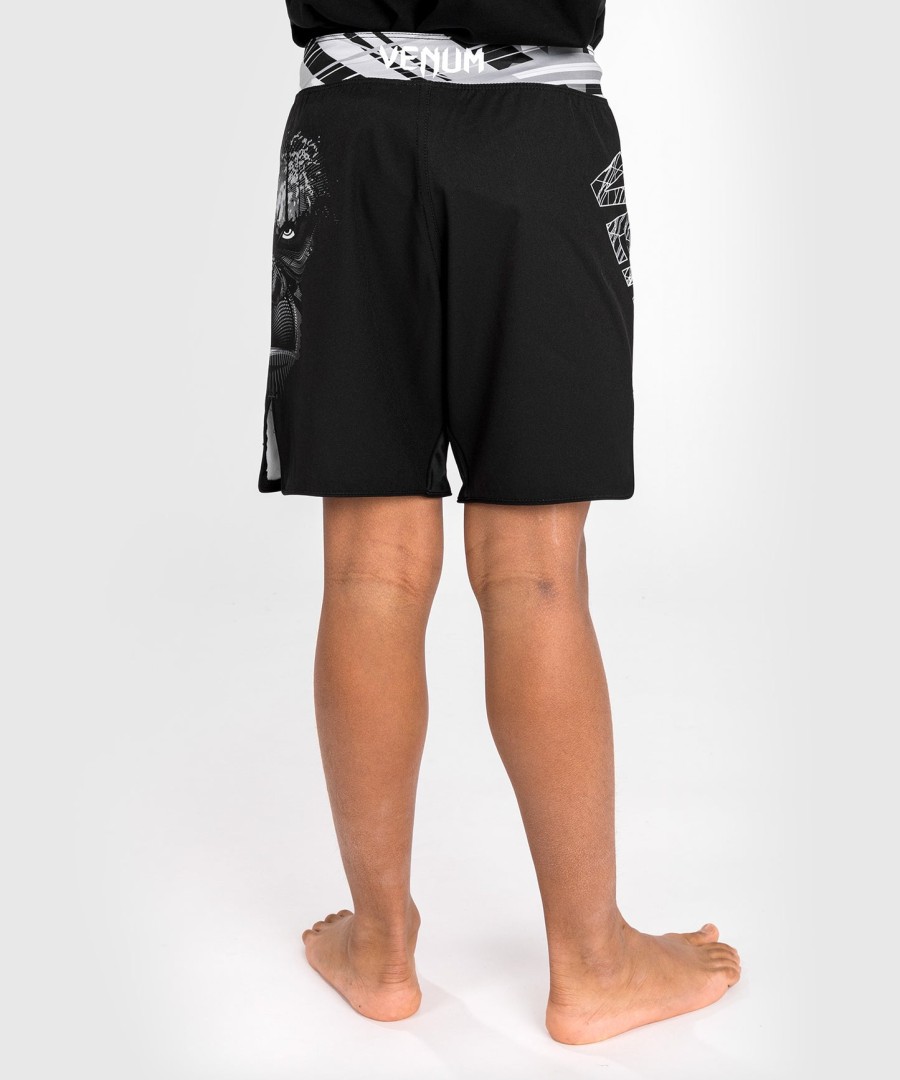 venum gorilla jungle kids fightshorts - blackwhite