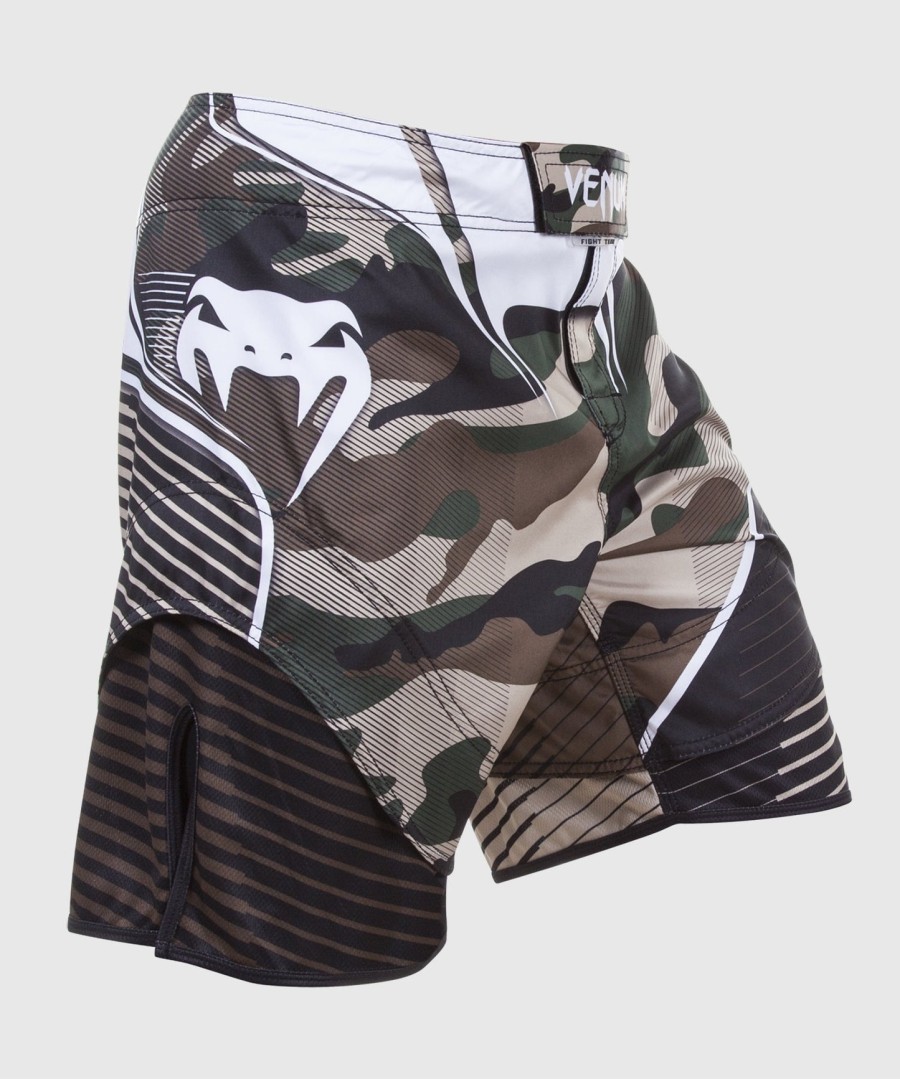 venum camo hero fightshorts - greenbrown