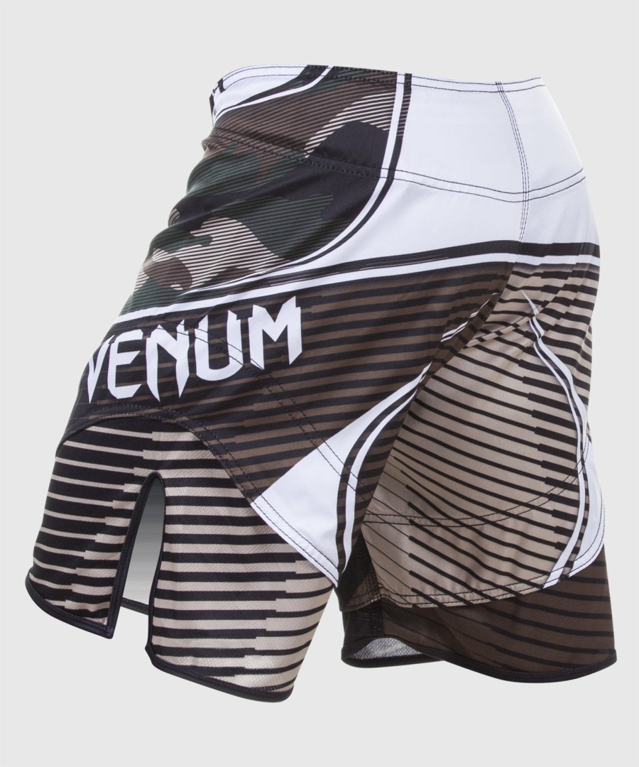 venum camo hero fightshorts - greenbrown