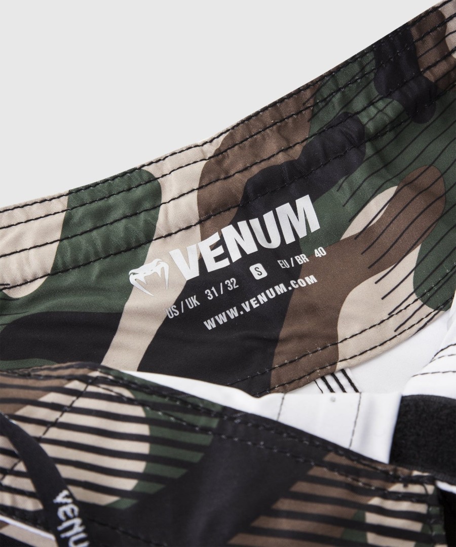 venum camo hero fightshorts - greenbrown