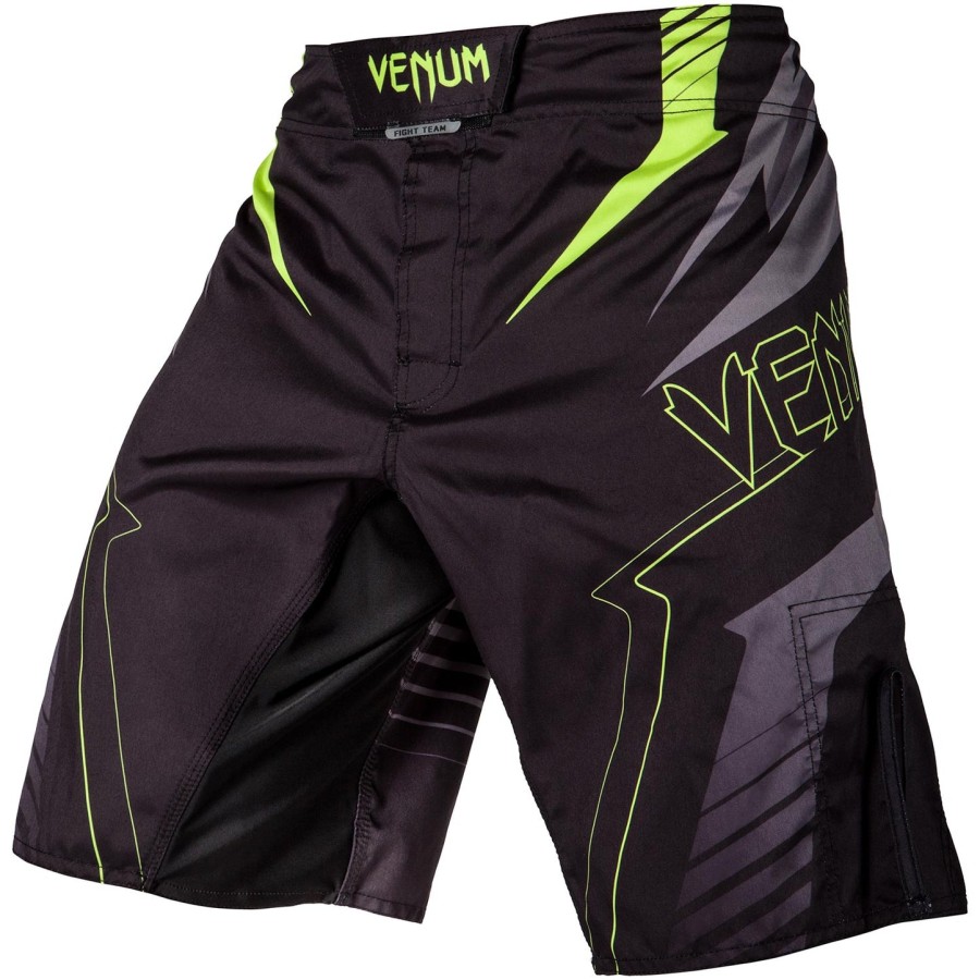 venum sharp 3.0 fightshorts - blackneo yellow