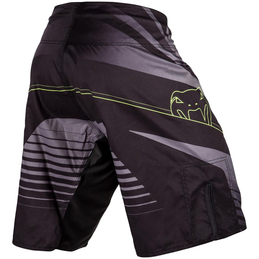venum sharp 3.0 fightshorts - blackneo yellow
