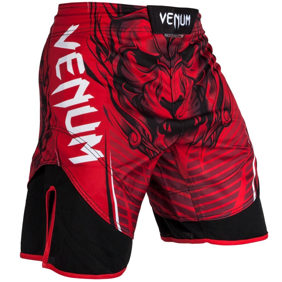 venum bloody roar fightshorts - red