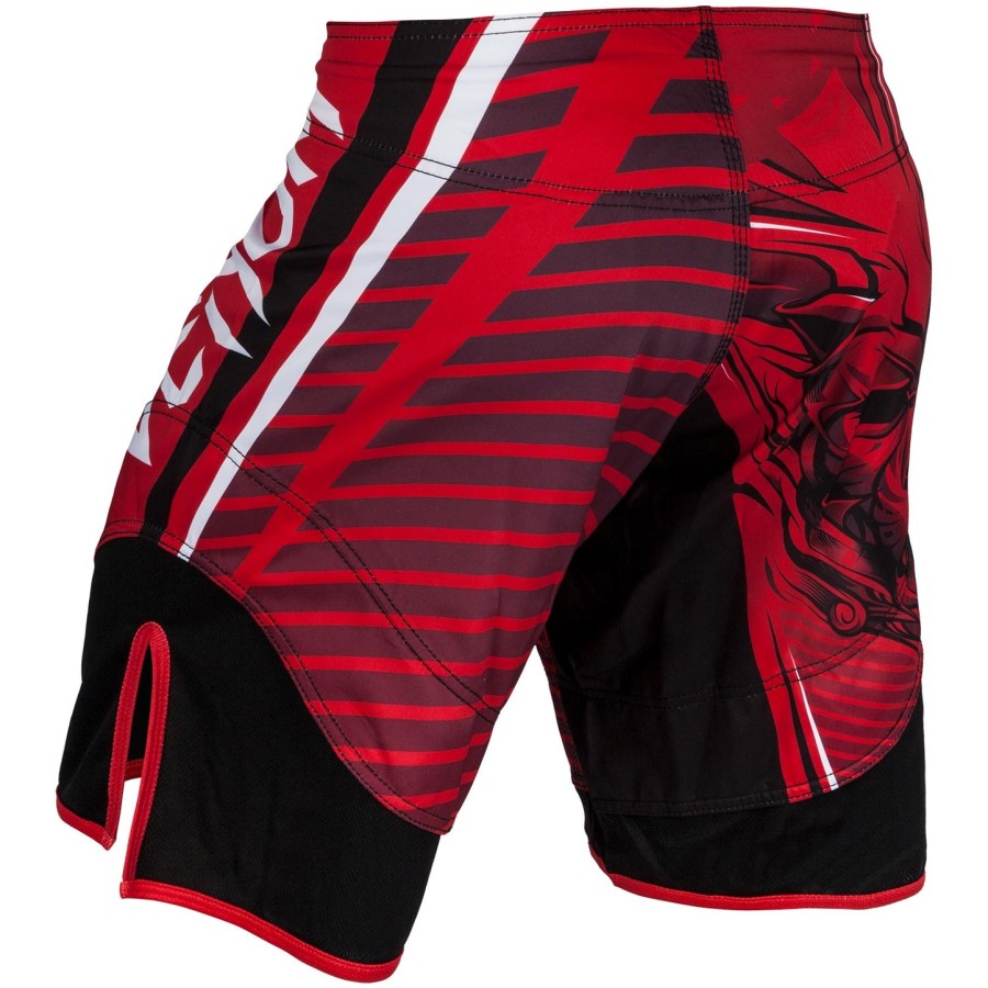 venum bloody roar fightshorts - red