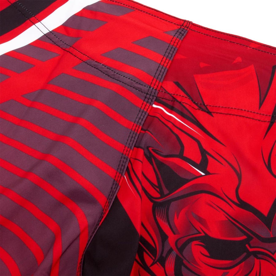 venum bloody roar fightshorts - red