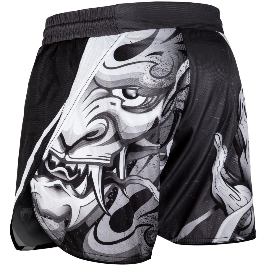 venum devil fightshorts - whiteblack