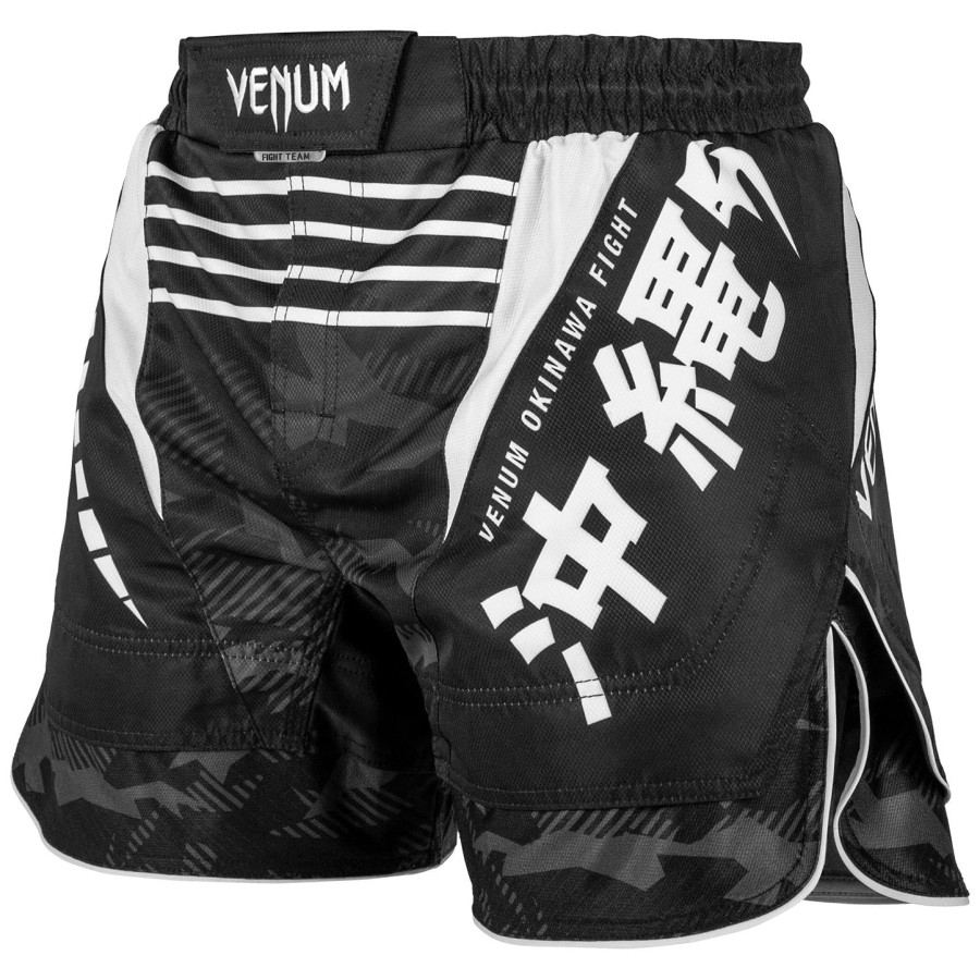 venum okinawa 2.0 fightshorts - blackwhite