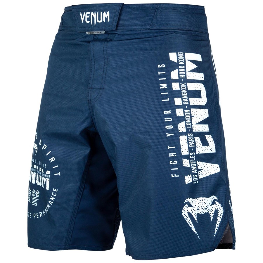 venum signature fightshorts - navy bluewhite