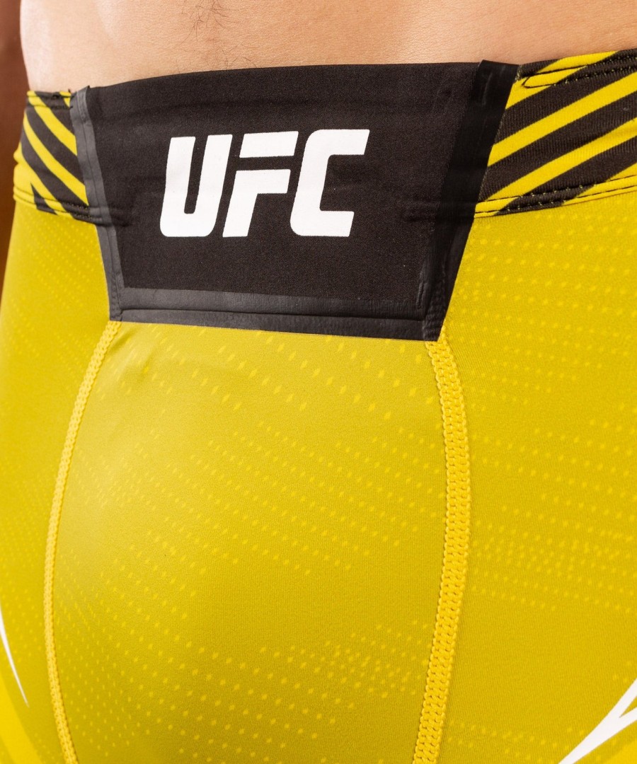 ufc venum authentic fight night men vale tudo shorts - short fit - yellow