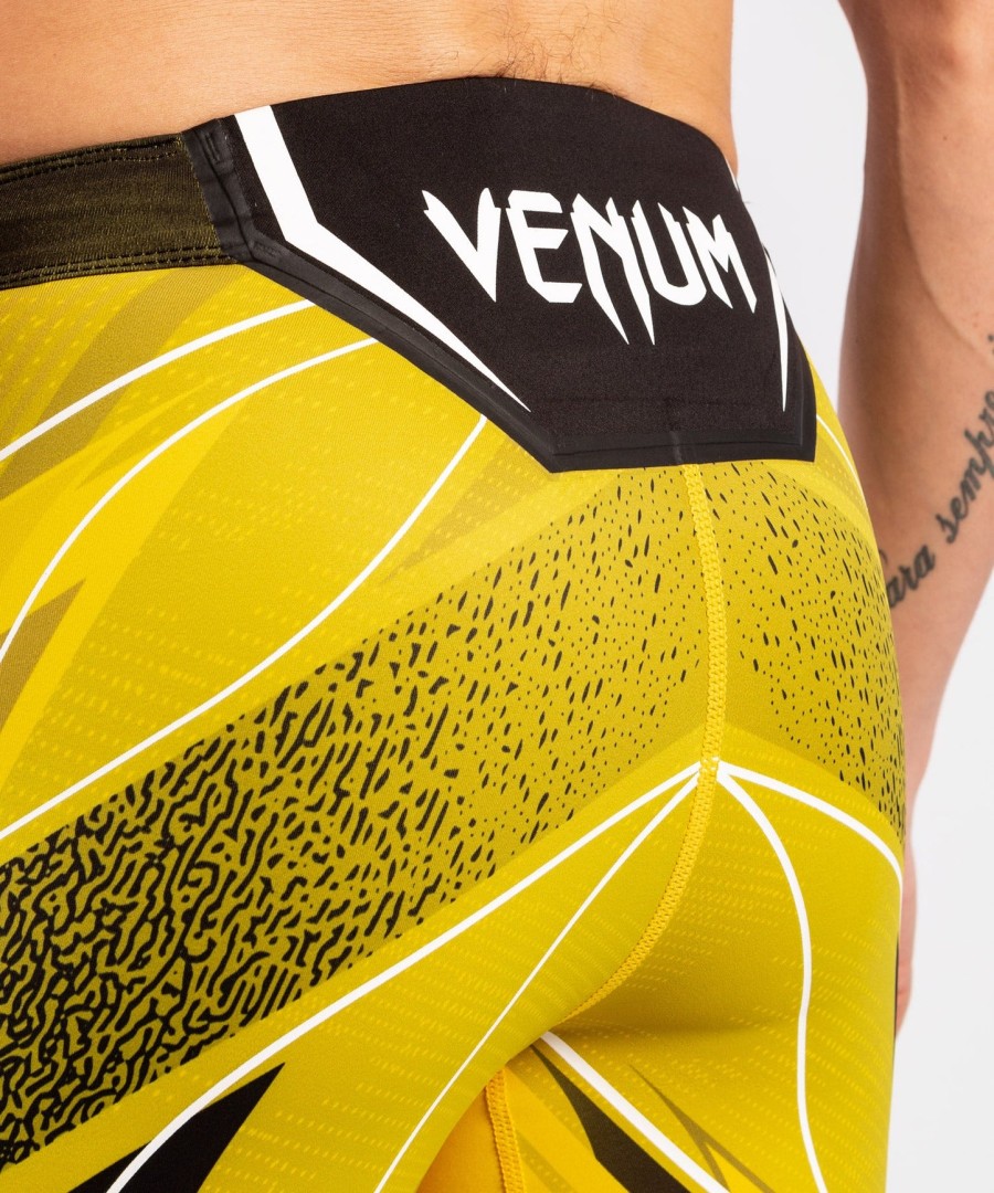 ufc venum authentic fight night men vale tudo shorts - short fit - yellow